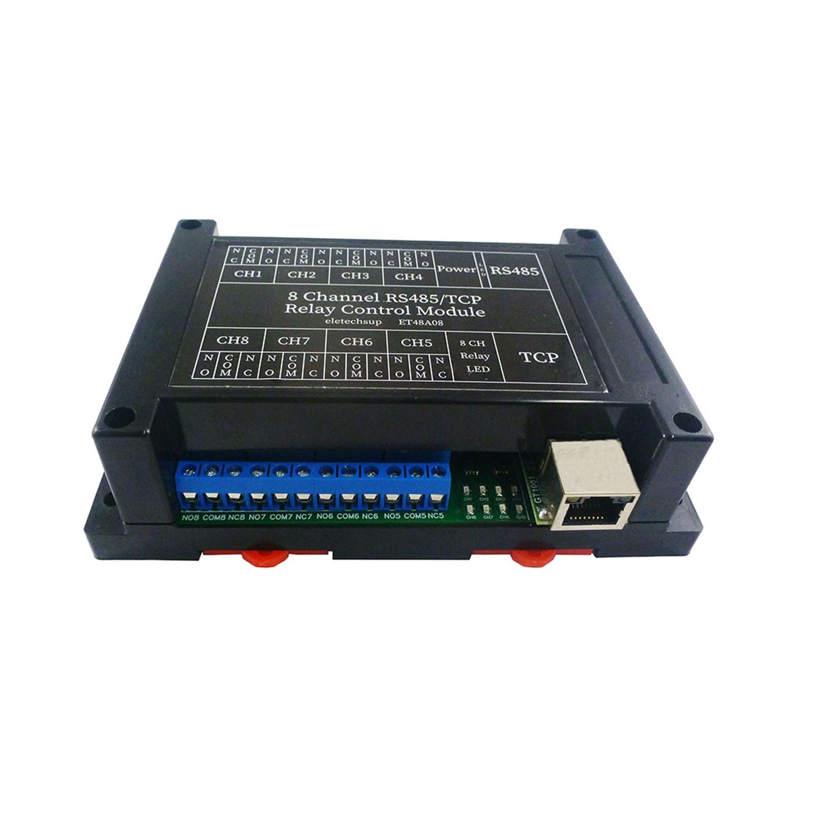 Controller Di Rete A Relè 8 Porte Ethernet RS485 – HF65 – 5-40V CC – Supporta MODBUS TCP/RTU E P2P – Per Home Automation E IoT - 3