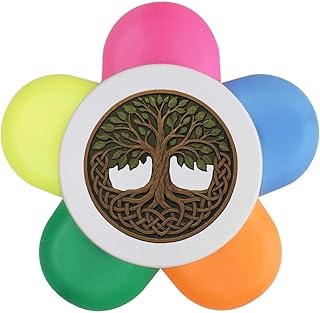 Azeeda 'Celtic Tree of Life' Flower Shape Hig...