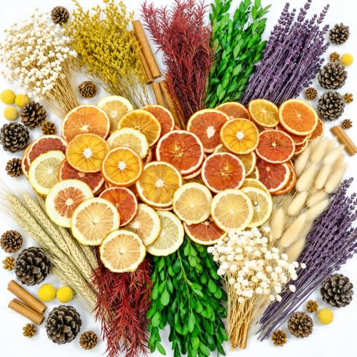 105 PCS DIY Dried Flower Craft Kit, Potpourri Decor & Botanical Supplies