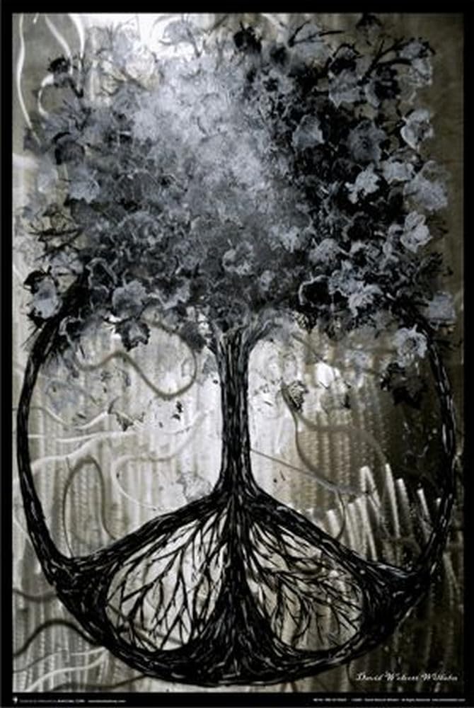 Amazon.com: BUY ART FOR LESS Officially Licensed Roots of Peace Art ...