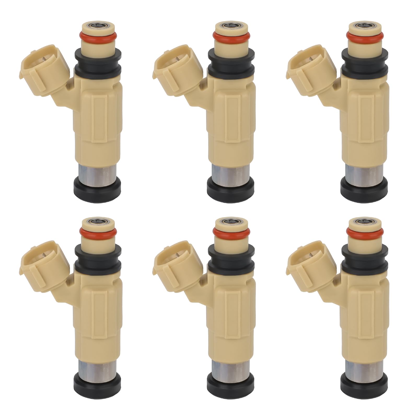 JDMON Fuel Injectors Compatible with Suzuki XL-7 2002-2006 Suzuki Grand Vitara 2001 Replacement for FJ939 84212307 1571052D00-6pcs