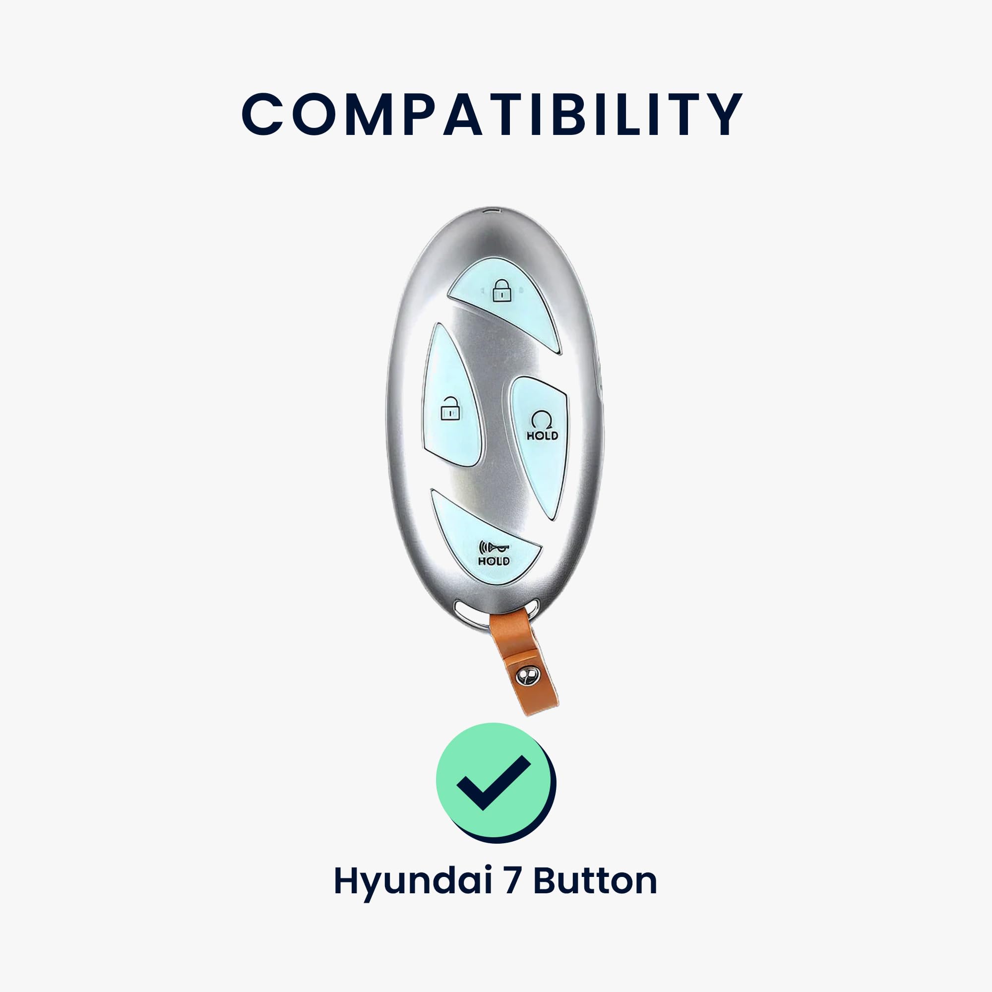 Schlüssel Schutz Hülle Silikon Hyundai Kona Tucson Santa Fe