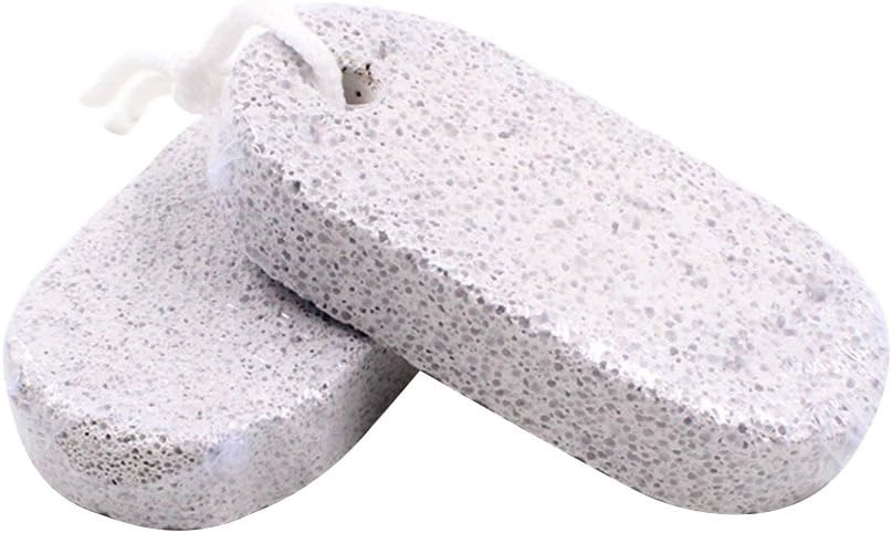 STOBOK Pet Teeth Grinding Stone 2Pcs Calcium Mineral Molar Chew Stones for Small Animals Rabbit Hamster Gerbil 3.5X1.8X0.6 Inch Dental Care Toys