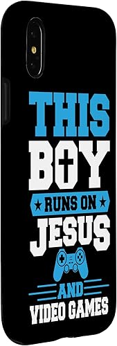 Miniatura 9 de iPhone 13 Este chico corre en Jesús y videojuegos Christian Gamer Case