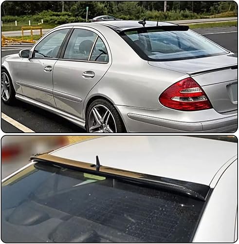 Miniatura 3 de MCARCAR KIT Alerón trasero compatible con Mercedes Benz Clase E W211 E300 E350 E430 E500 E550 E55 E63 AMG Sedan 2002-2006 Fibra de carbono