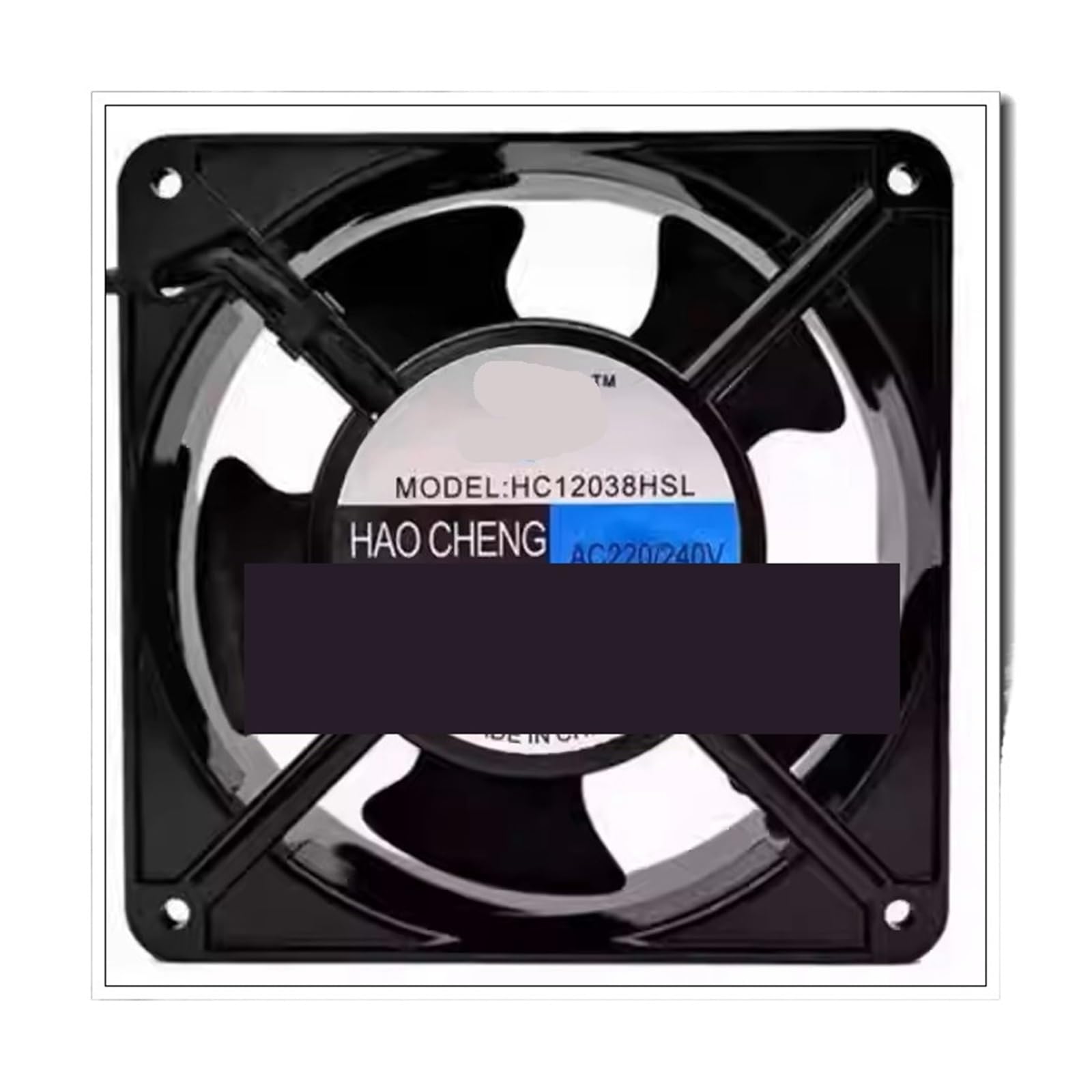 TYHUJKKL HC12038HSL 220-240V 0.12A Cooling fan