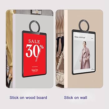 Amazon | Mollytek 2枚 セットA5 ドアノブ サインプレート 無地