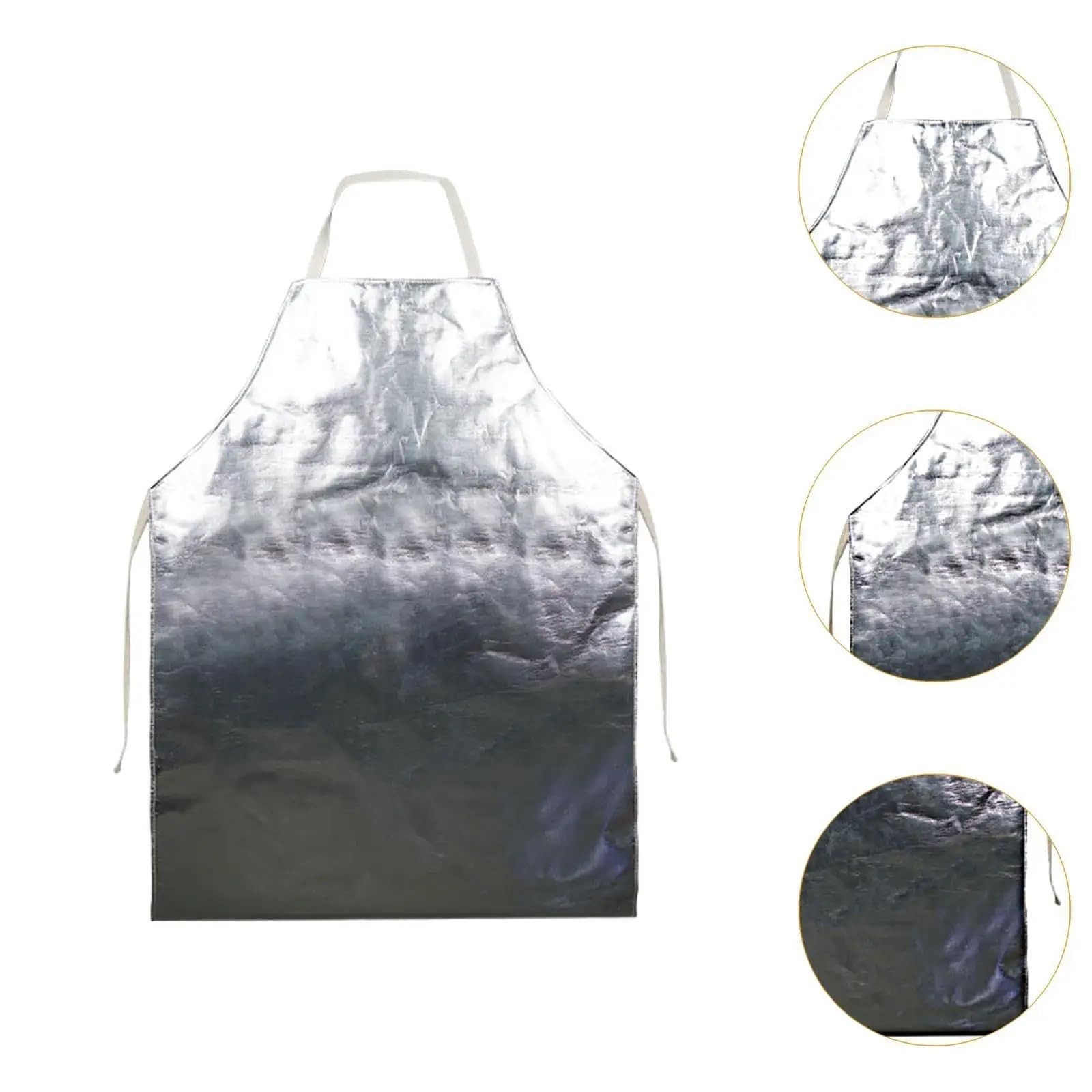 Tablier De Soudure Tablier résistant à la Chaleur, vêtement de Protection, Atelier, Anti-brûlure, Ignifuge, for la Fabrication, la Cuisson, Le soudage, Le Barbecue(L)