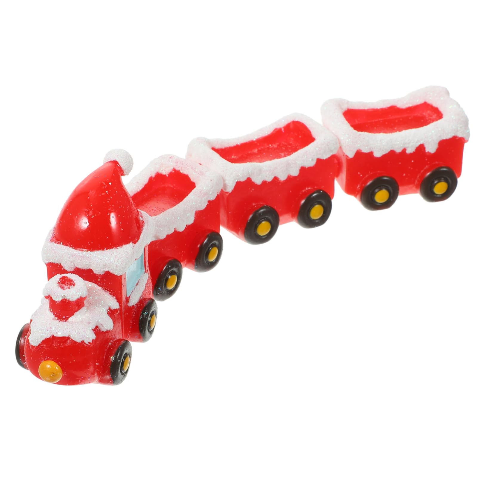 4 Set Di Ornamenti Per Treni Di Natale Scene Di Villaggio Natalizio Decorazioni Natalizie Statuette Accessori Decorazioni Natalizie Per Case Di Bambole In Miniatura Cervi
