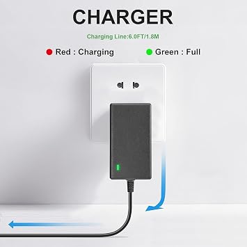 for Kokido XTROVAC 910 Charger AC DC Adapter Compatible with Kokido XTROVAC 910 Pool Vacuum Charger Power Cord