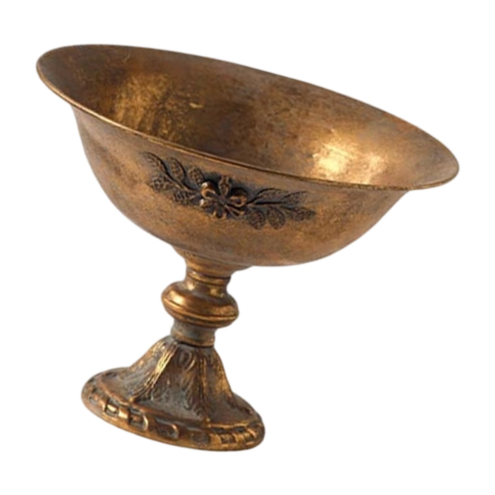 TQUXNGA Classical European Metal Urn Flowerpot with Wide Opening for Indoor Outdoor Use Wedding Centerpieces Vase