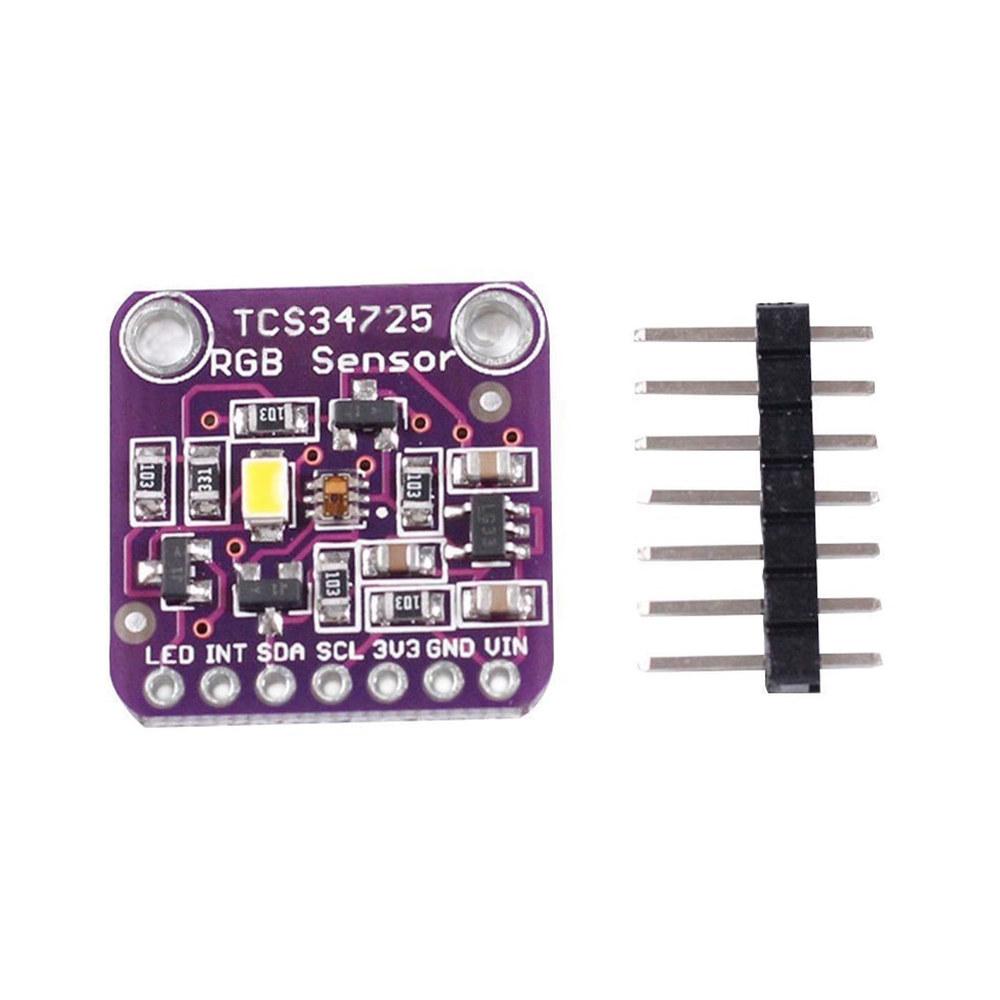 Tcs34725 Rgb Light Color Sensor Colour Recognition Module Rgb Color ...