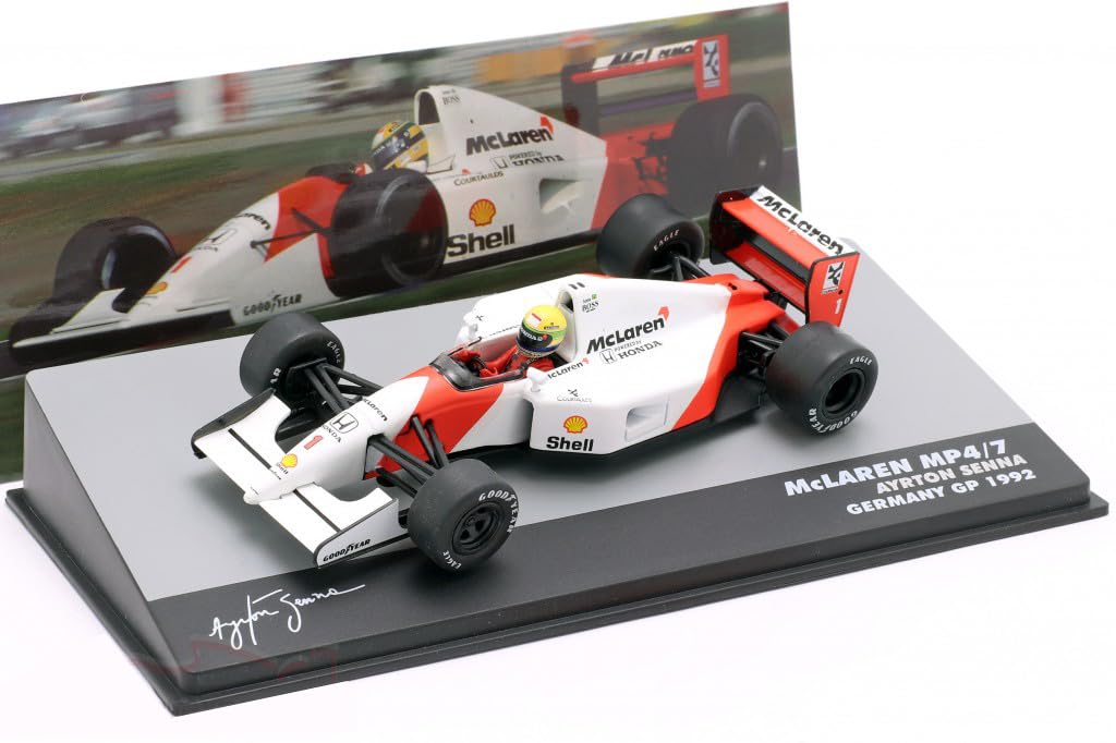 アルタヤ マクラーレン MP4/7 アイルトンセナ ケースはミニチャンプス Amazon.co.jp: アルタヤ 1/43 マクラーレン ホンダ F1 MP4/7 1992