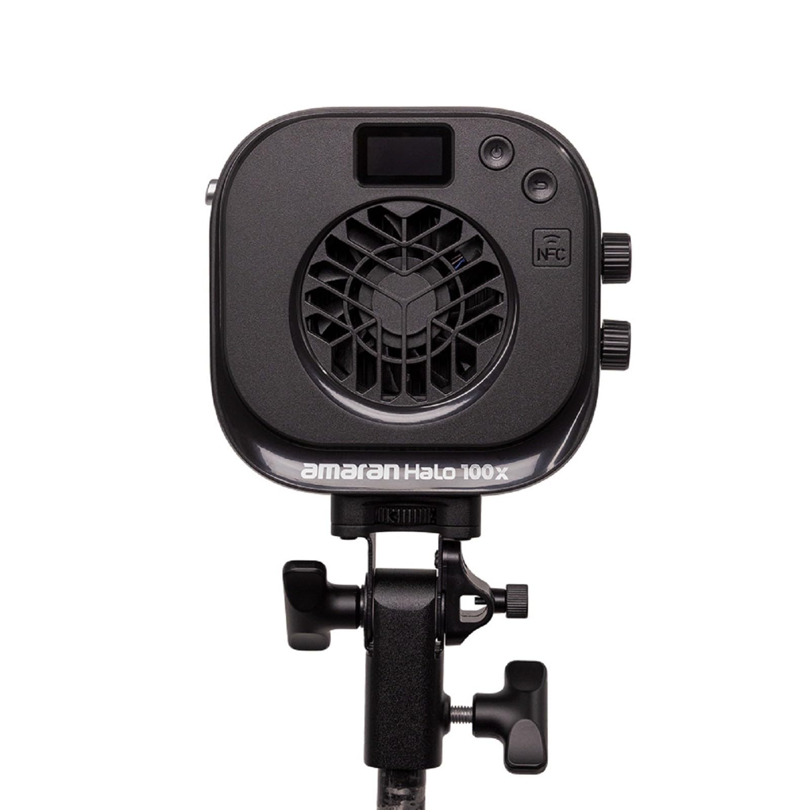Amaran Halo 100x kompaktowa lampa wideo COB LED, 100 W, temperatura barwowa 2700 K – 6500 K, złącze Bowensa, światło ciągłe, 9 efektów, sterowanie aplikacją do fotografii, wyprodukowane przez Aputure