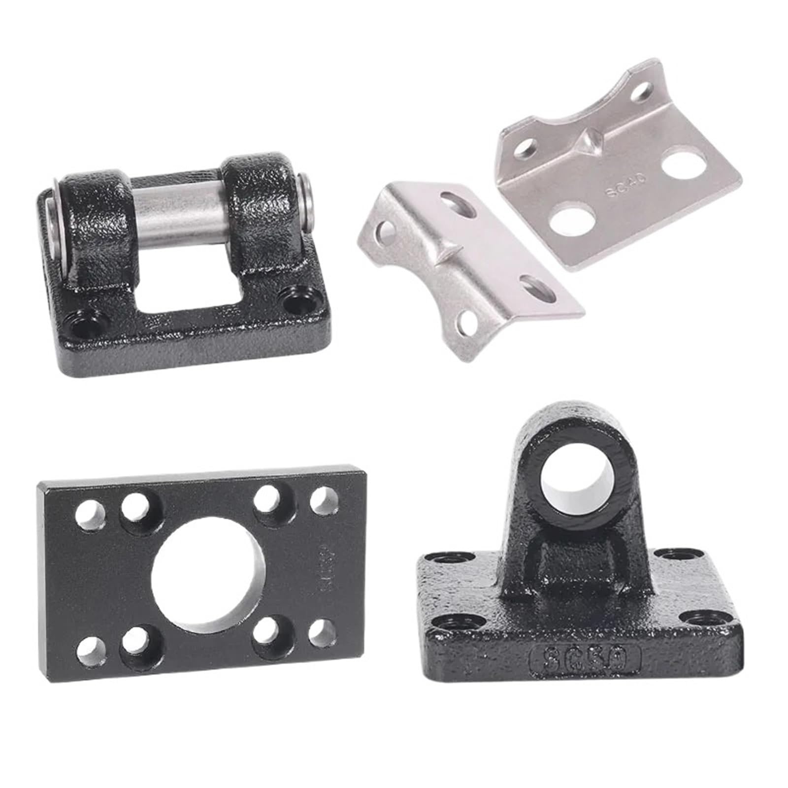 Soporte neumático LB-32 para cilindro SC32 y accesorios de fijación