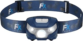 Head Torch LED Headlight Super Bright Premium USB Rechargeable Headlamp with Waterproof Design - White & Red Light 5 Modes Comfortable Headtorch for Running Camping Hunting - Powerful Beam Kids Adults
