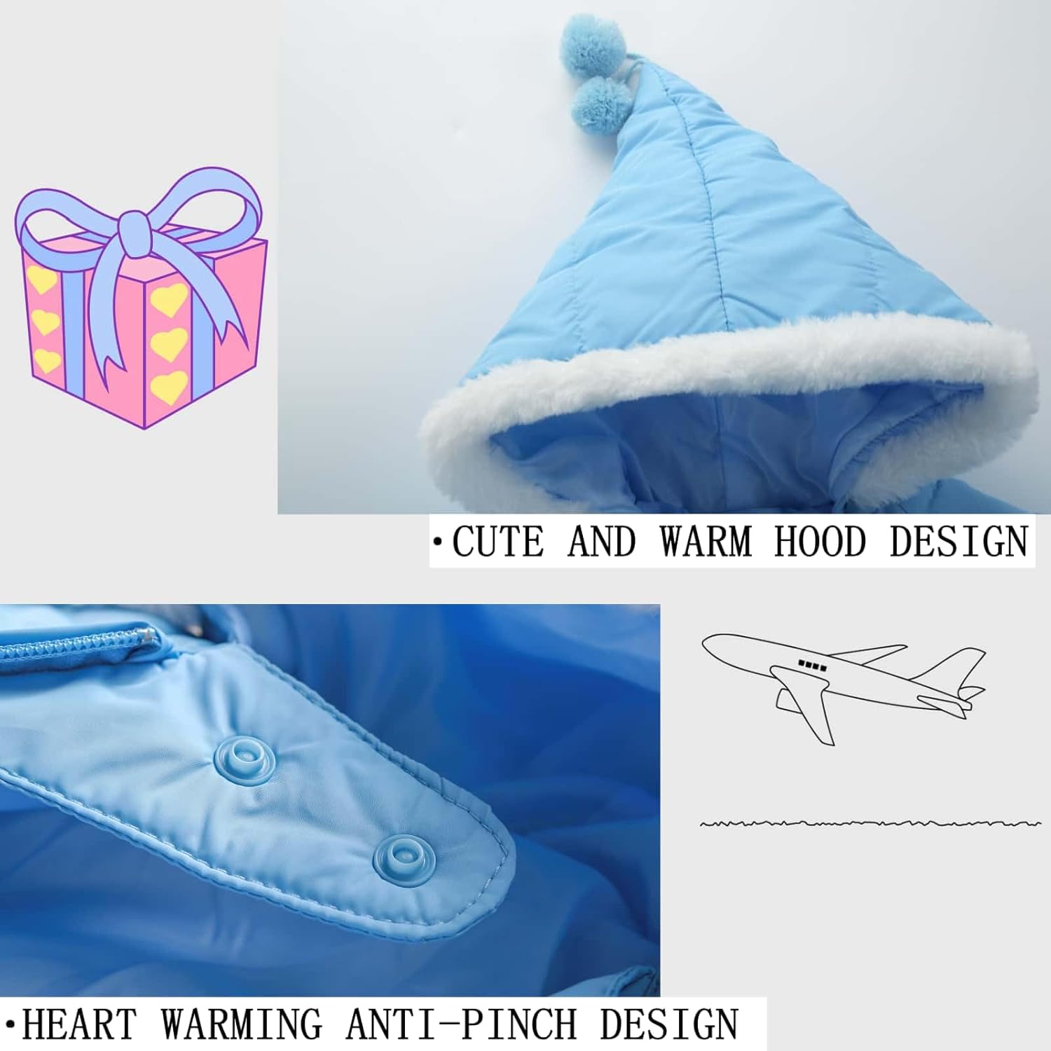 Ohrwurm Baby Boy Snowsuit Infant Girl Winter Clothes Toddler Jumpsuit Coat Jacket Outfit Hoodied - Image 3