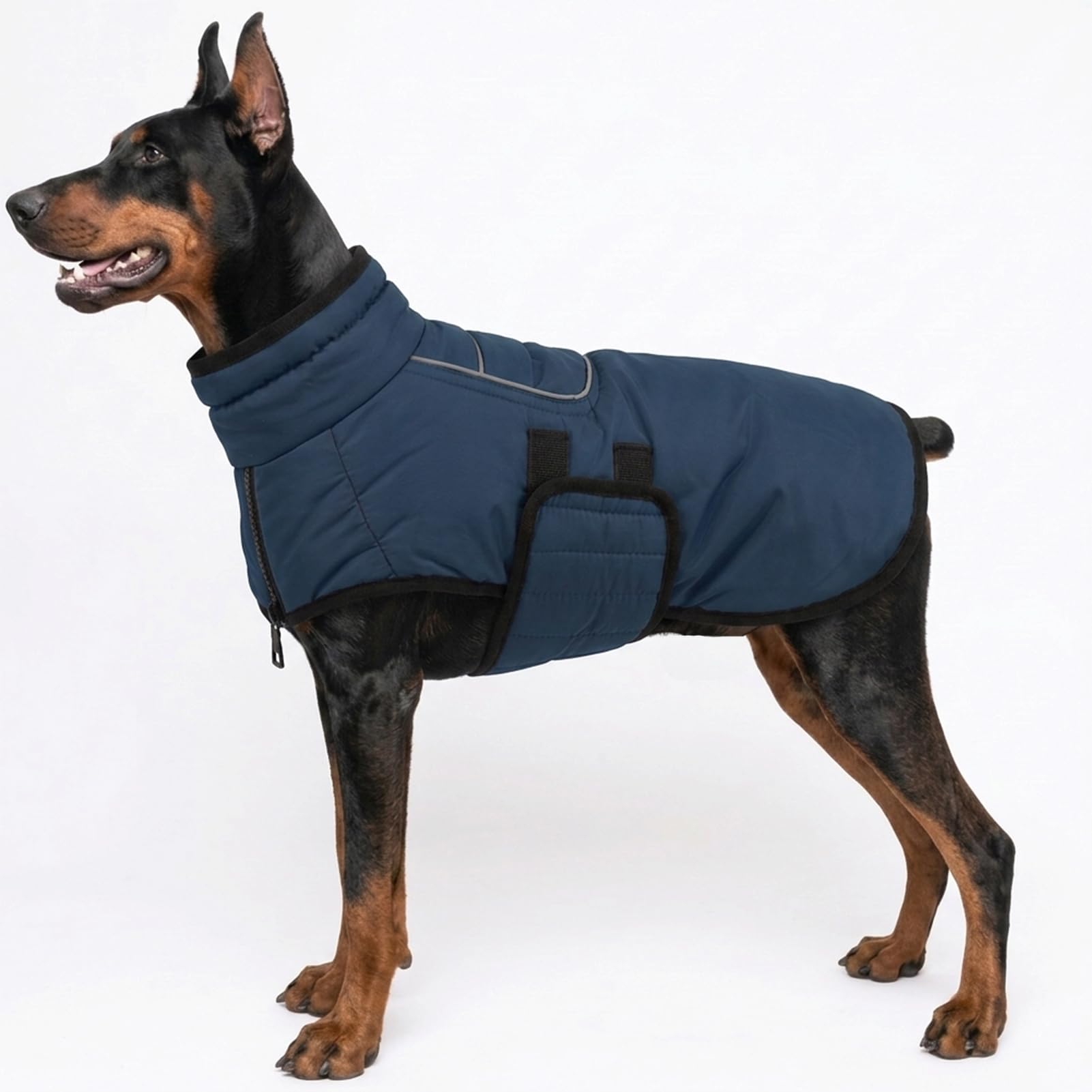 AOFITEE Dog Coat for Large Dogs Warm Winter Dog Jacket with Belly โ image 1