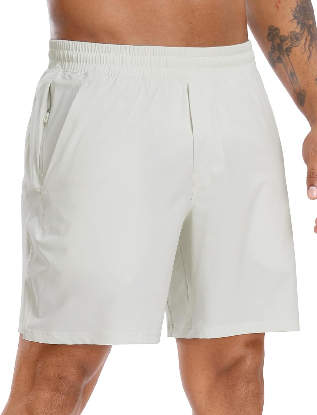 HeyNuts Infinite Men's Linerless Shorts 7", Athletic Running Workout Sports Quick Dry Lightweight with Pockets - Image 2