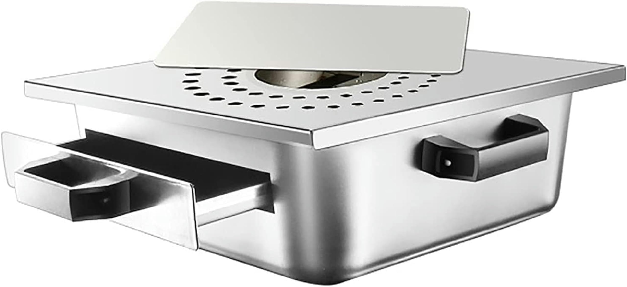 Machine à rouleaux de riz à vapeur avec plaques coulissantes en inox