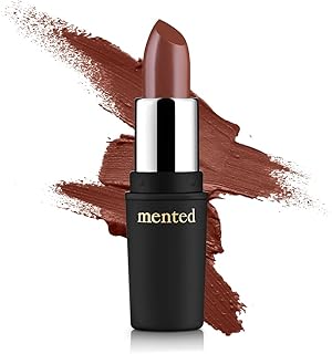 Mented Cosmetics | Semi Matte Nude Lipstick, Brown Bare | Vegan, Paraben-free, Cruelty-free | Nude Pink Brown, Long Lastin...