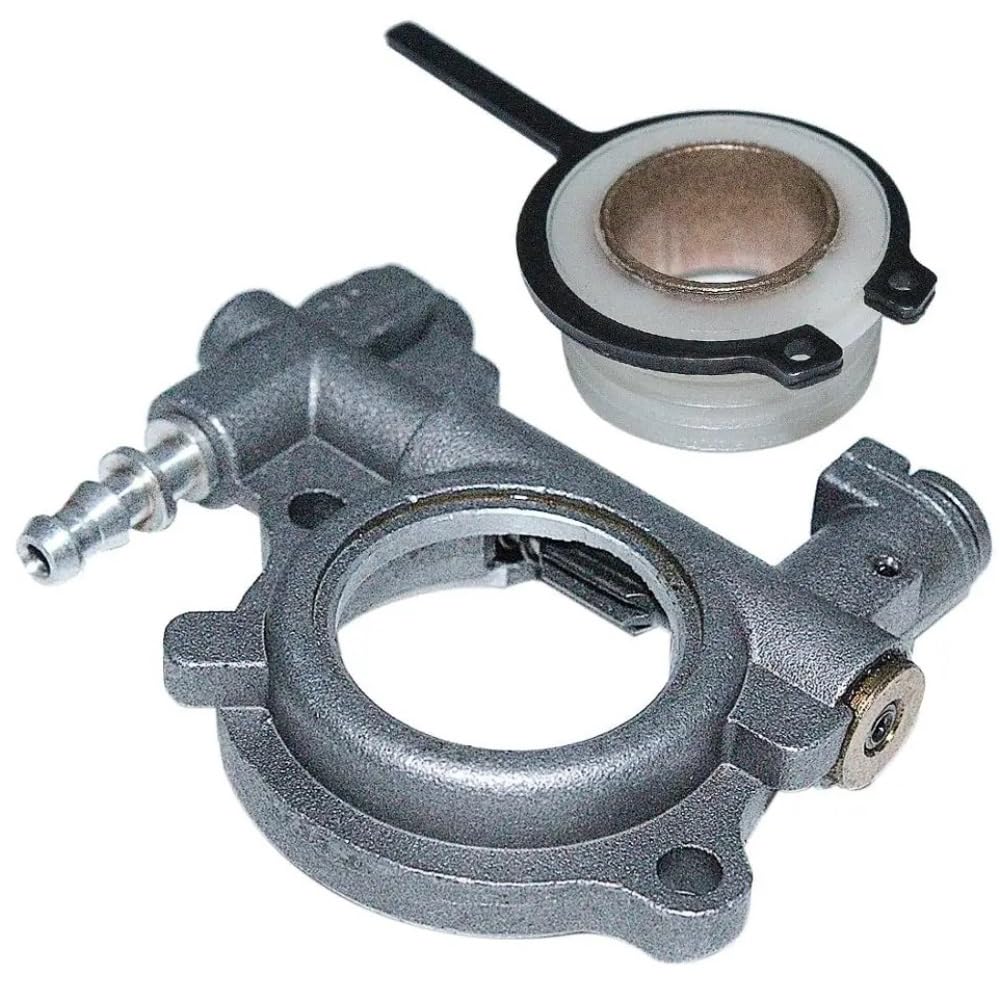 Engranaje helicoidal de bomba de aceite con Kit de resorte apto for motosierra S 024 026 MS260 MS240 11210071043