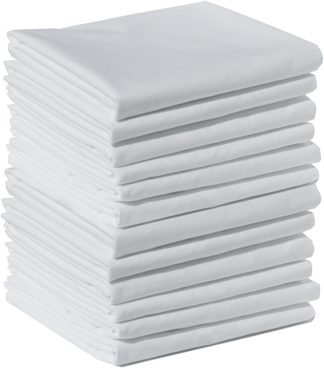 AMERICAN PILLOWCASE Polycotton Bulk Pack of 12 Standard