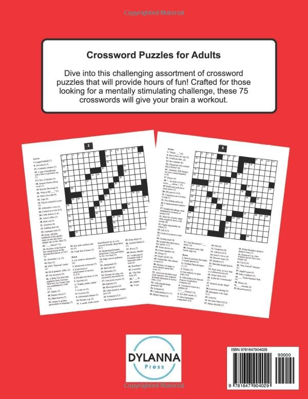 Image of Hard Crossword Puzzles for Adults