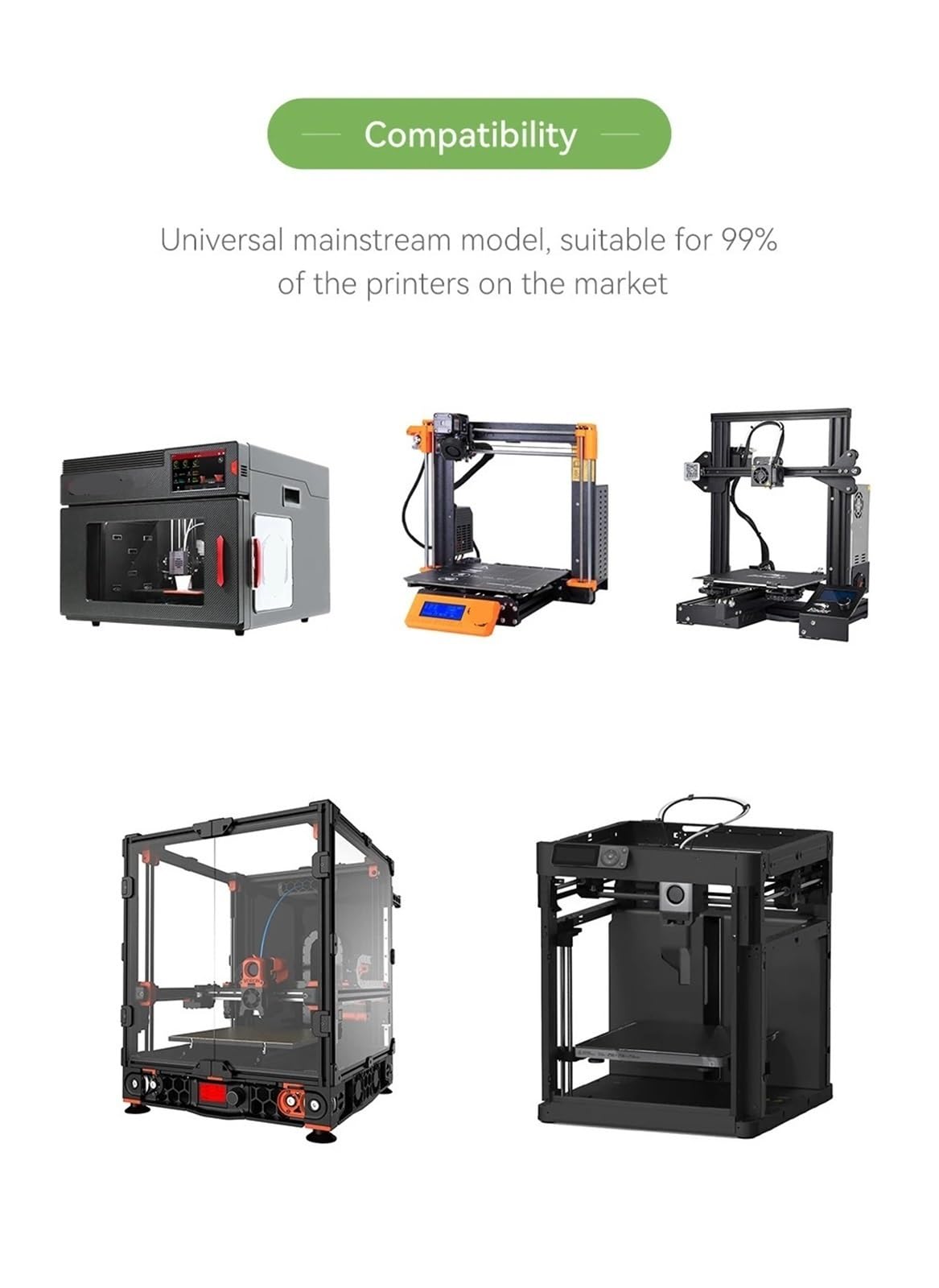 Mit Kohlefaser Gefülltes Nylonfilament (PA-CF), 1,75 Mm, 1 Kg (2,2 Lbs) Spule, 3D-Druckerfilament For Technische Anwendungen