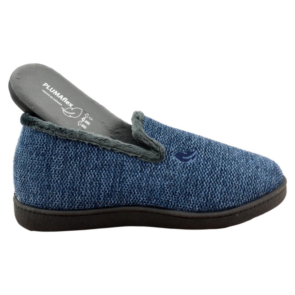 PLUMAFLEX - Zapatillas de casa de con Plantilla Acolchada Que se Adapta a la anatomía del pie 094586 Sintético
