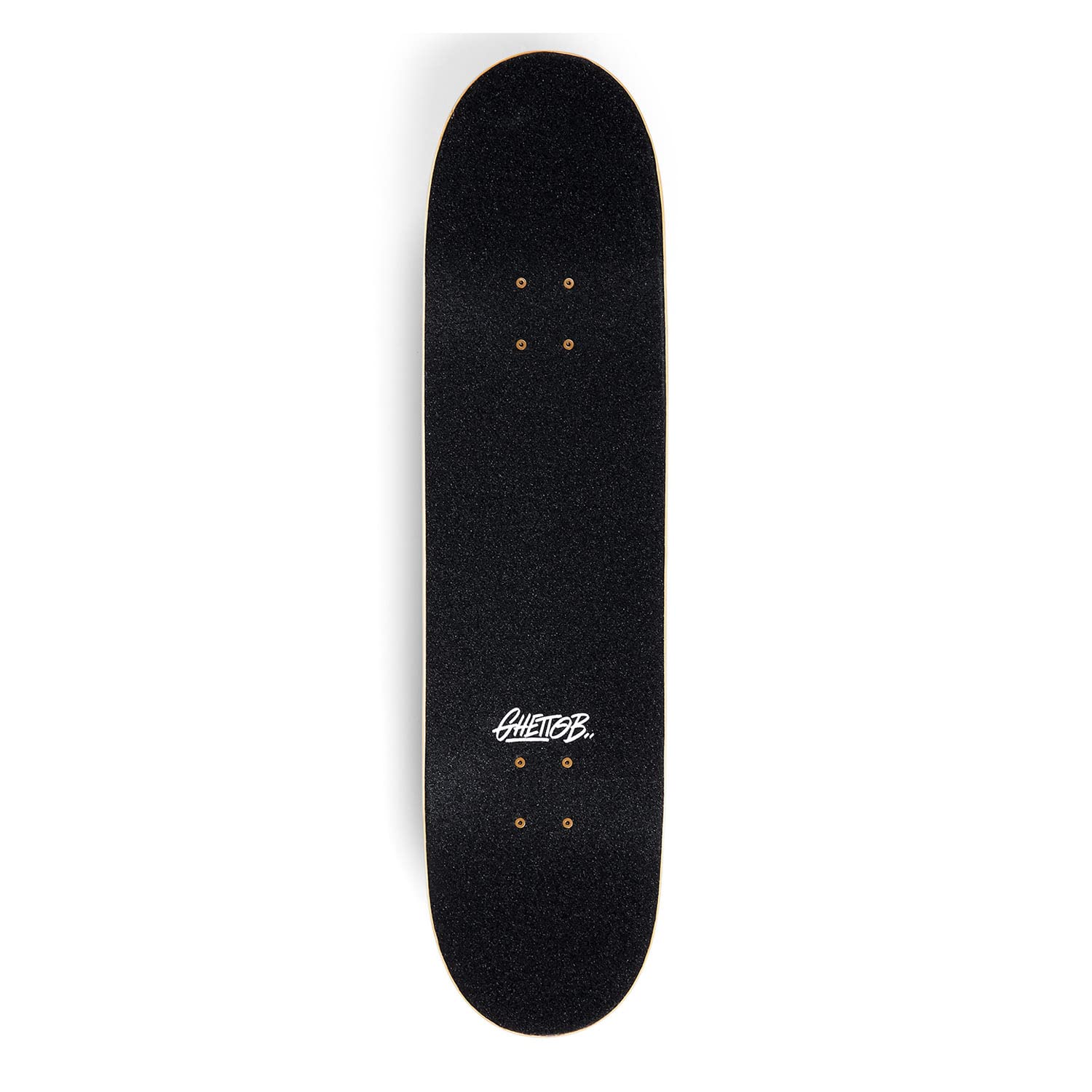 GHETTOBLASTER Skateboard 80x20 cm - Per Bambini e Adulti - Da Trick Già Assemblato - Tavola in Acero 7 Strati - Cuscinetti Abec 9 - Ruote 53mm