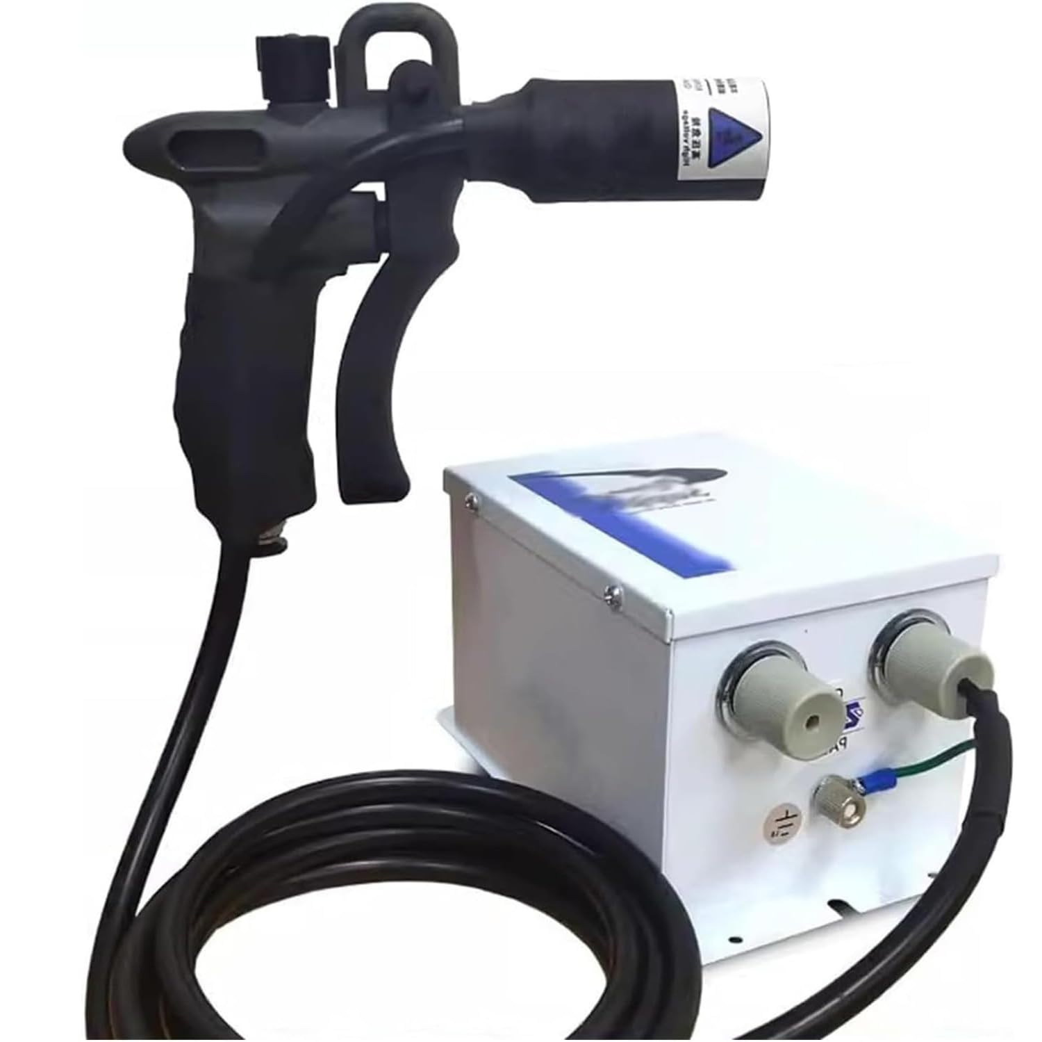 Antystatyczny jonizujący pistolet pneumatyczny z generatorem wysokiego napięcia 4,6 kV, równowaga jonowa ± 35 V, niski poziom hałasu, do przemysłowego usuwania statycznego i naprawy elektroniki