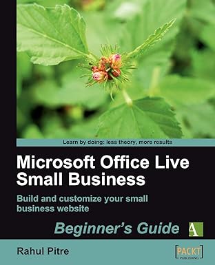 Microsoft Office Live Small Business: Beginner's Guide book cover