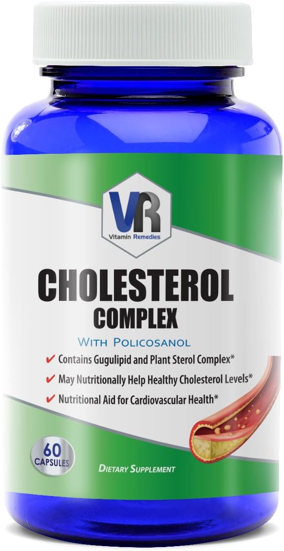 Vitamin Remedies - The Best Cholesterol Supplement (60)