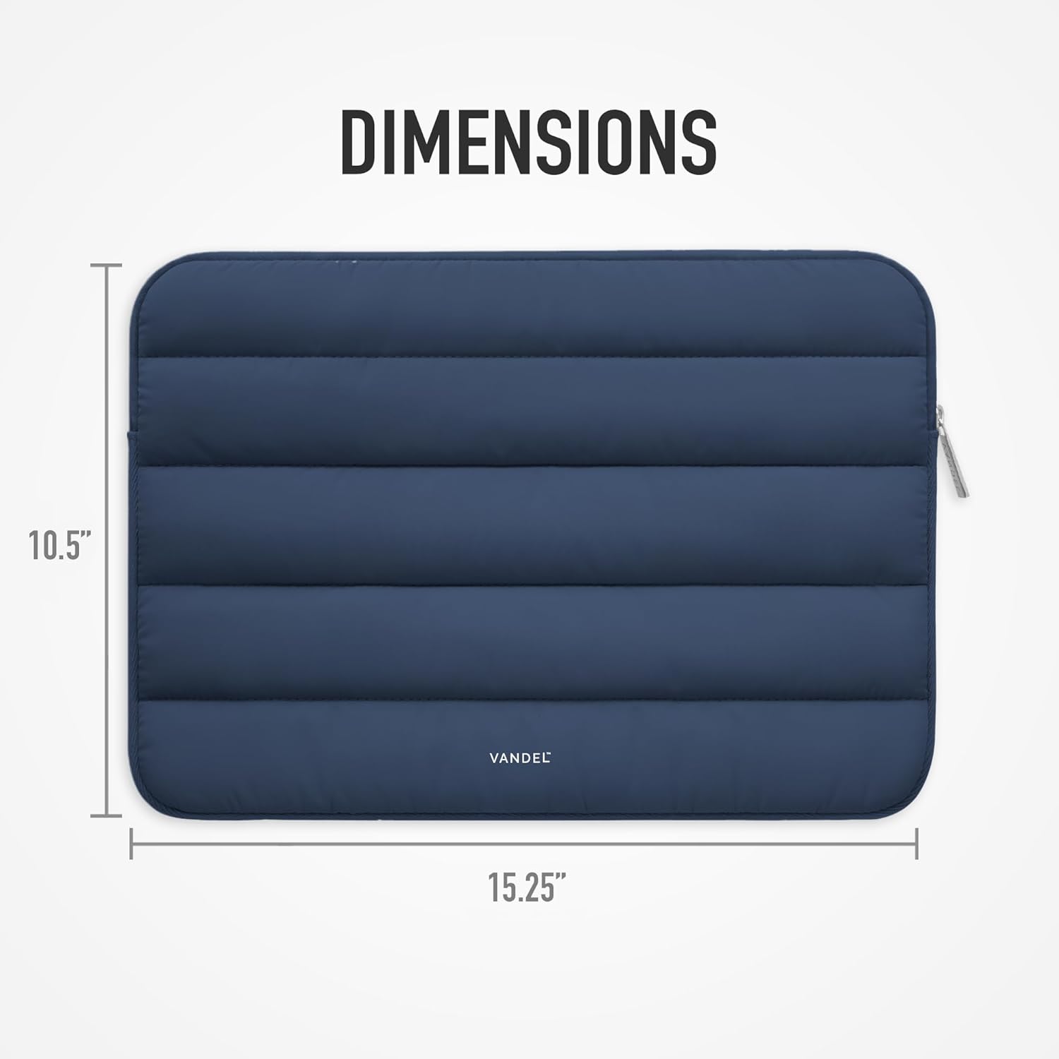 Vandel - The Original Puffy Laptop Sleeve 15-16 Inch Sleeve for Women and Men MacBook Pro 16 in Case, Cute Computer Bag 15.6 Inch HP Carrying Case - Apple, Asus, Dell, HP Laptop Case 15.6 Cover