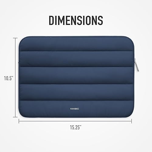 Vista 172 de Vandel - Funda acolchada para laptop de 13 a 14 pulgadas para mujer, para MacBook Pro de 14 pulgadas, MacBook Air M2 de 13 pulgadas, iPad Pro de g.