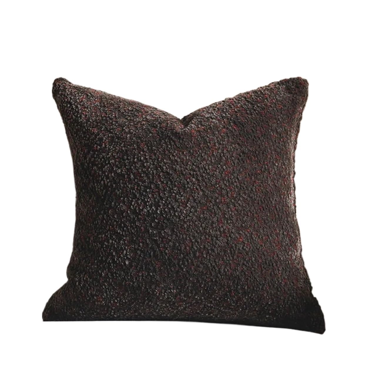 IUVYTA Chenille Pillow Covers Living Room Sofa Cushion Cover Chenille Tiger Geometric Jacquard Pillowcase Pillow Covers Decorative(F-Cushion Cover,50X50CM)