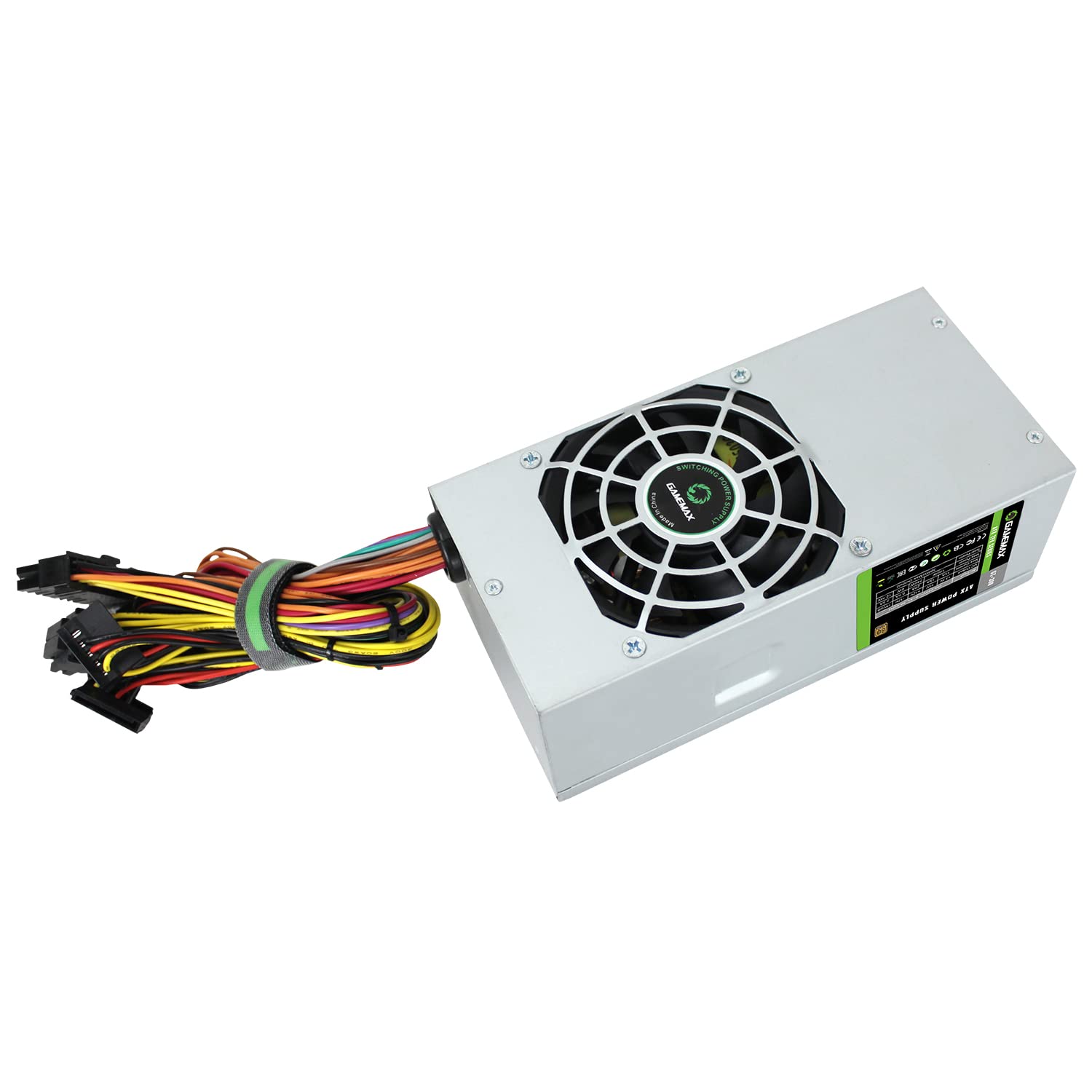 GameMax GT300 Bronze 85 Plus - Fuente de alimentación SATA, Color Negro
