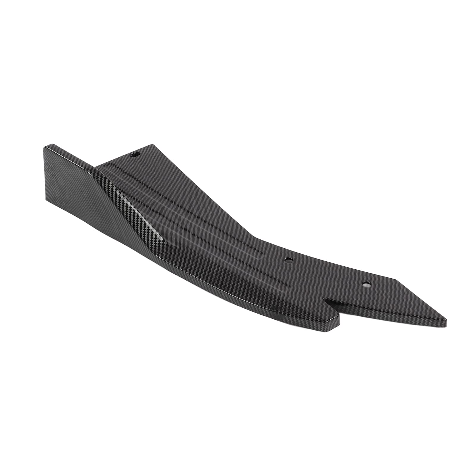 Heckspoiler Stoßfängerlippe Diffusor Splitter Canard Schutz ABS Carbon Fiber Style - Aerodynamisches Design, Robust & Universal für PKW