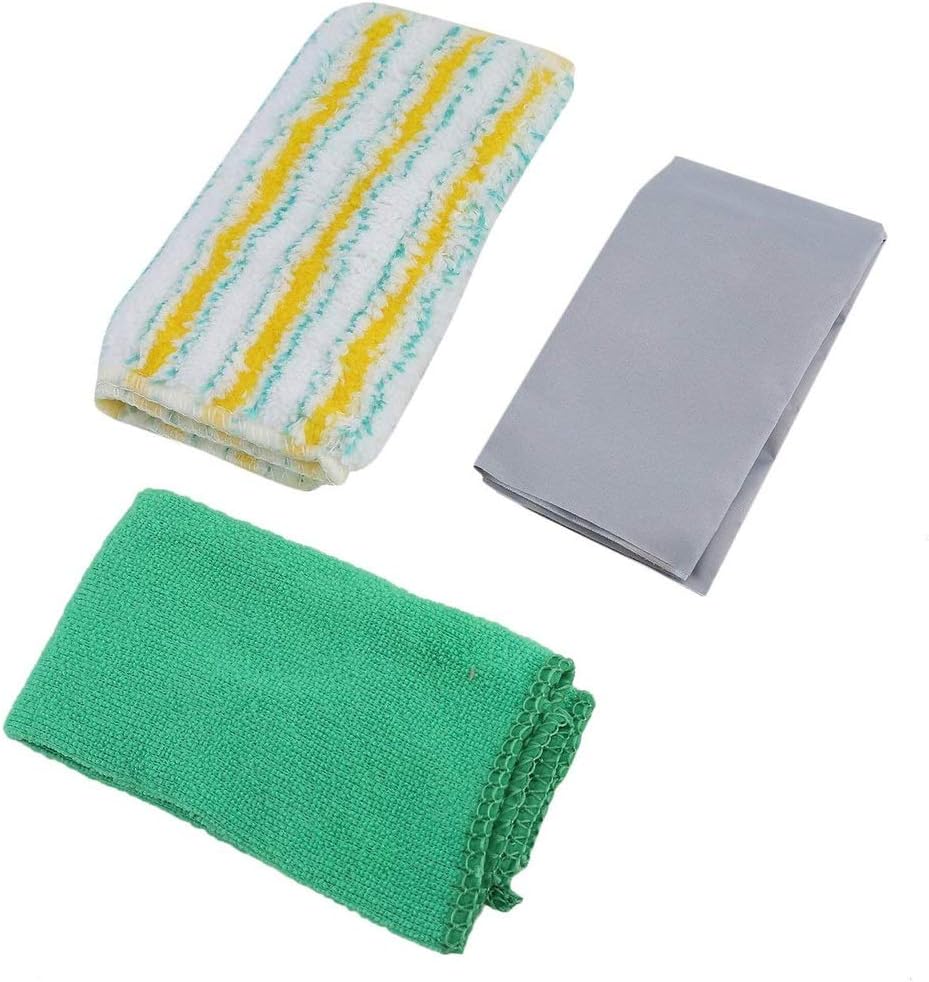 Detachable Telescopic U Shaped Professional Window Cleaning Tool Flexible Outside Double-Sided Glass Cleaner Kit Green