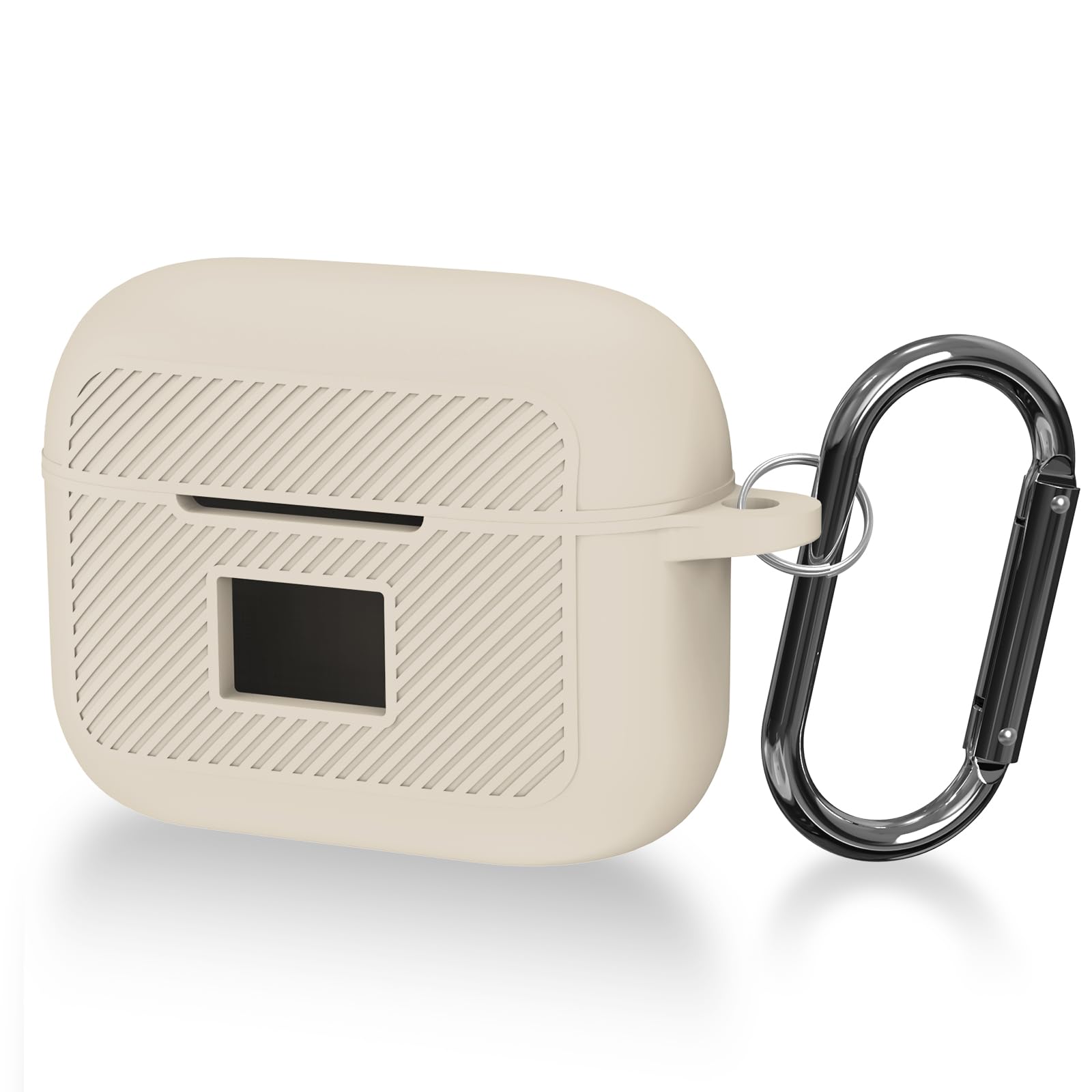 Compatible with TOZO T20 Case Cover, Soft Silicone Skin Case with Keychain, Shock Absorbing and Anti-Drop Protective Case with LED Power Display for