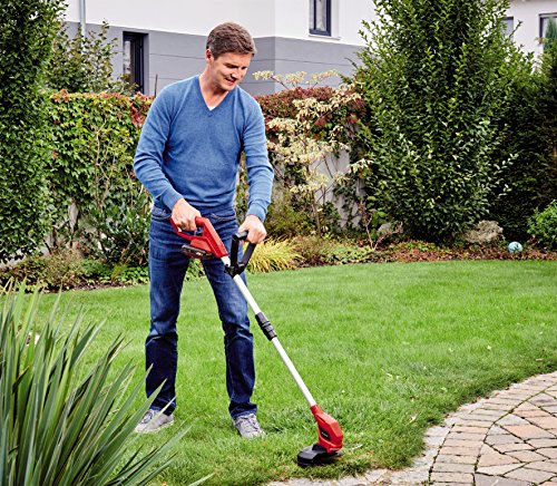 Einhell Gazontrimmer GC-CT 18/24 Li - Solo Power X-Change (Li-Ion, individueel instelbare telescopische geleider, incl. 20 kunststof messen, Bloemenbescherming) - Afbeelding 5