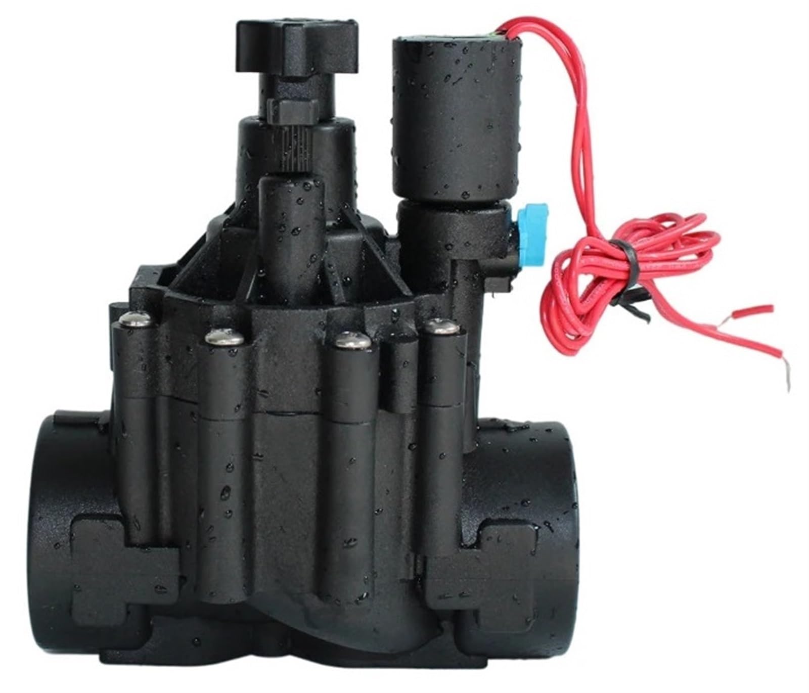 Électrovanne d'irrigation en nylon anticorrosion valve de contrôle d'eau robuste 220V