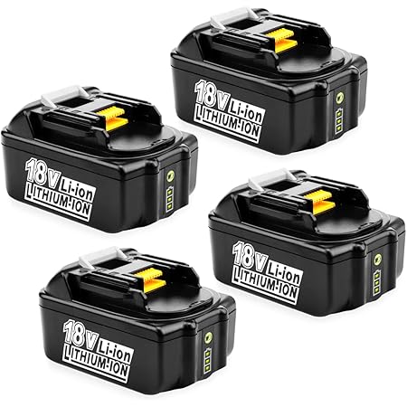 2X Für Makita 18V Li-ion Ersatzakku 5.5Ah LXT BL1850B BL1860B BL1860 Bl1850 Und Ladegerat Dc18rf 144v18v Dc18rc 81918697