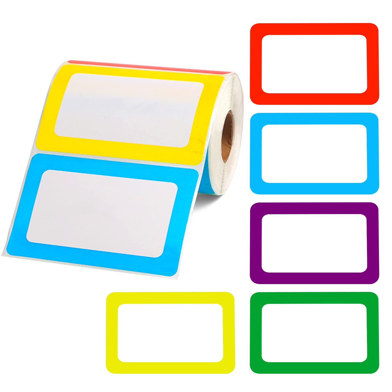 Buy Name Tag Labels,500 Pieces Sticky Name Tag Stickers Labels Self