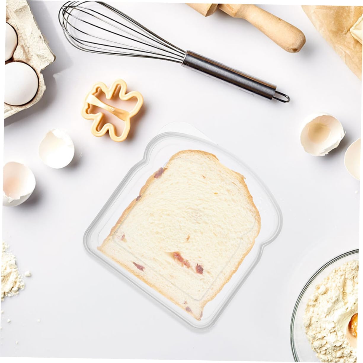 PRETYZOOM Scatole Per Toast Da 8 Pezzi Contenitori Per E Contenitori Per Alimenti Scatole Per Da Forno Sigillabili Piccoli Piccoli
