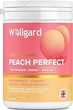 Wellgard Peach Perfect for Women - Pink Lemonade Creatine + Collagen + BCAAs + L-Citrulline Daily Scoop for Energy, Performance, Stamina & Muscle Support, 420 Grams