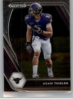 2021 Panini Prizm Draft Picks #52 Adam Thielen Minnesota State Mavericks NFL Football Card NM-MT
