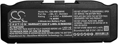 Cameron Sino Batería para iRobot 7150, i31502F, i8550, Roomba 5150, Roomba i7158, Roomba i7550, Roomba i755020, Roomba i7558, Roomba i8, Roomba i8+,