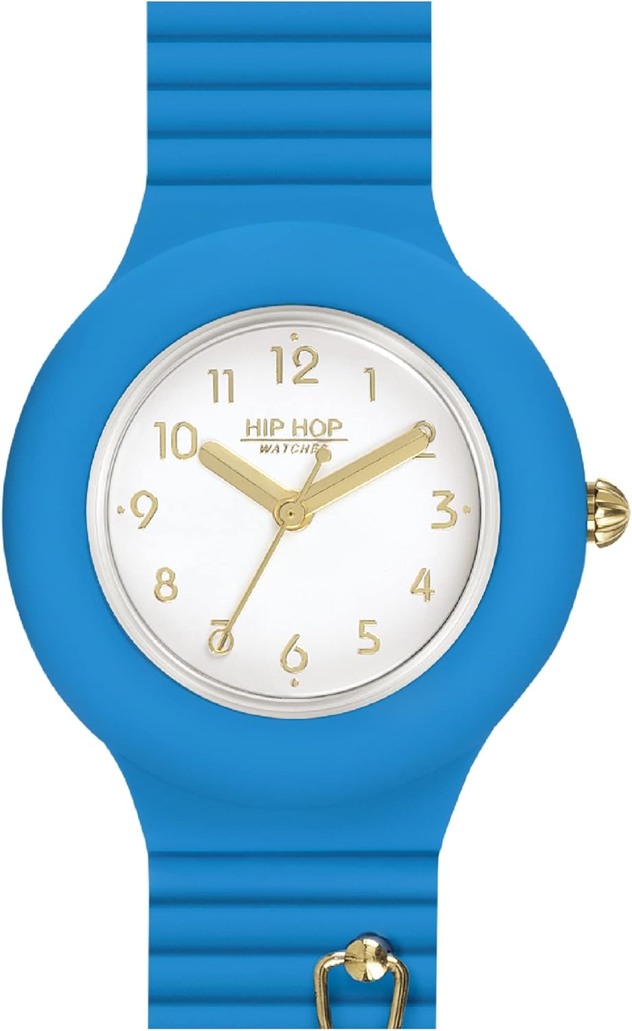HIP HOP, Collezione Dancing in the Light, Orologio Donna, Cinturino in Silicone Intercambiabile e Regolabile, Ciondolo con Ape, Cassa 32 mm, Movimento al Quarzo, Resistente allAcqua HIP HOP, Collezione Dancing in the Light, Orologio Donna, Cinturino in Silicone Intercambiabile e Regolabile, Ciondolo con Ape, Cassa 32 mm, Movimento al Quarzo, Resistente allAcqua